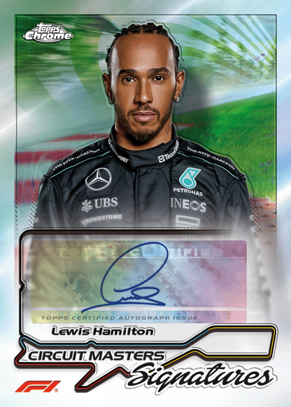 2024 Topps Chrome Formula 1 Racing Hobby Box