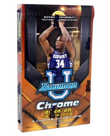 2022/23 Bowman Chrome University Basketball Hobby Box