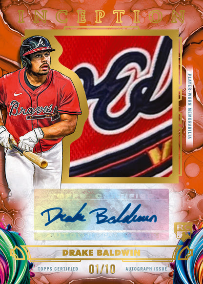 2025 Topps Inception Baseball Hobby Box