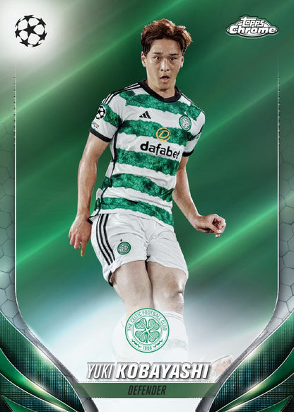 2023/24 Topps UEFA Club Competitions Chrome Soccer Hobby Box