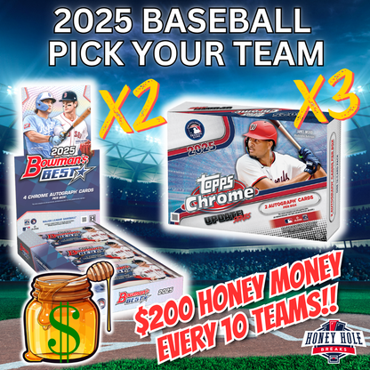 2x '25 Bowman's Best, 3x '25 Topps Chrome Update Delight - PICK YOUR TEAM Break #1709