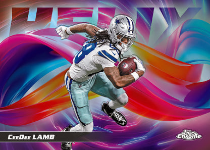 2025 Topps Chrome Football Jumbo Box