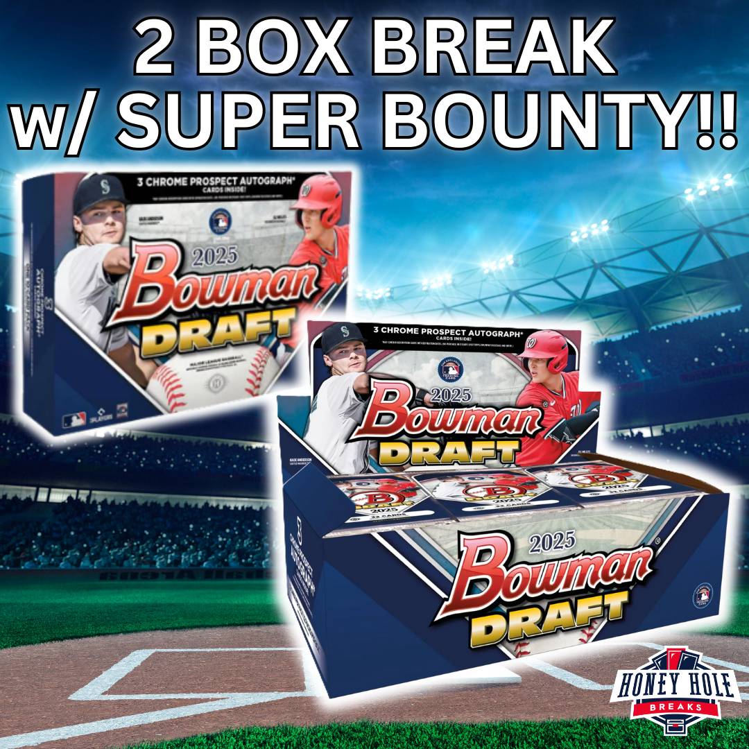 1x 2025 Bowman Draft Baseball Breaker's Delight, 1x 2025 Bowman Draft Baseball Hobby -  RANDOM TEAM Break #1385