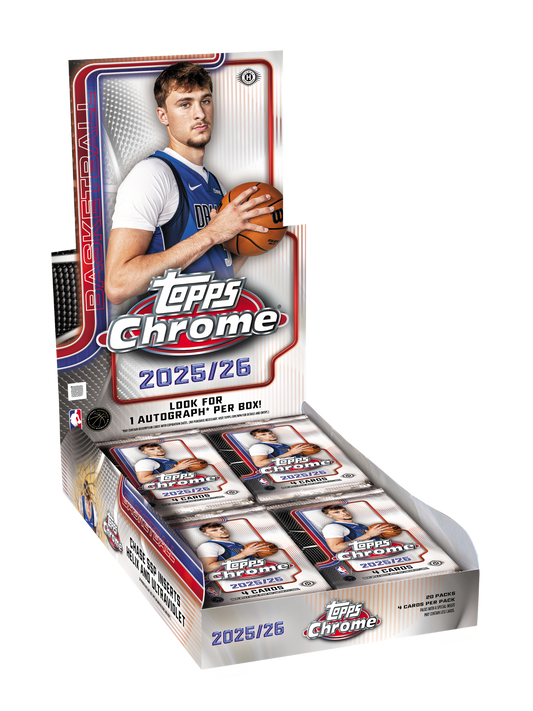 2025/26 Topps Chrome Basketball Hobby Box