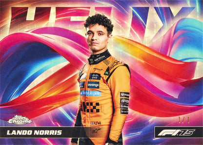 2025 Topps Chrome Formula 1 Racing Hobby Box