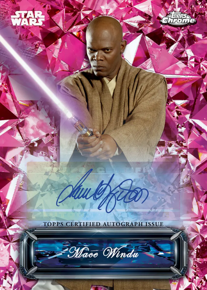 2024 Topps Star Wars The Phantom Menace Chrome Sapphire Edition Box