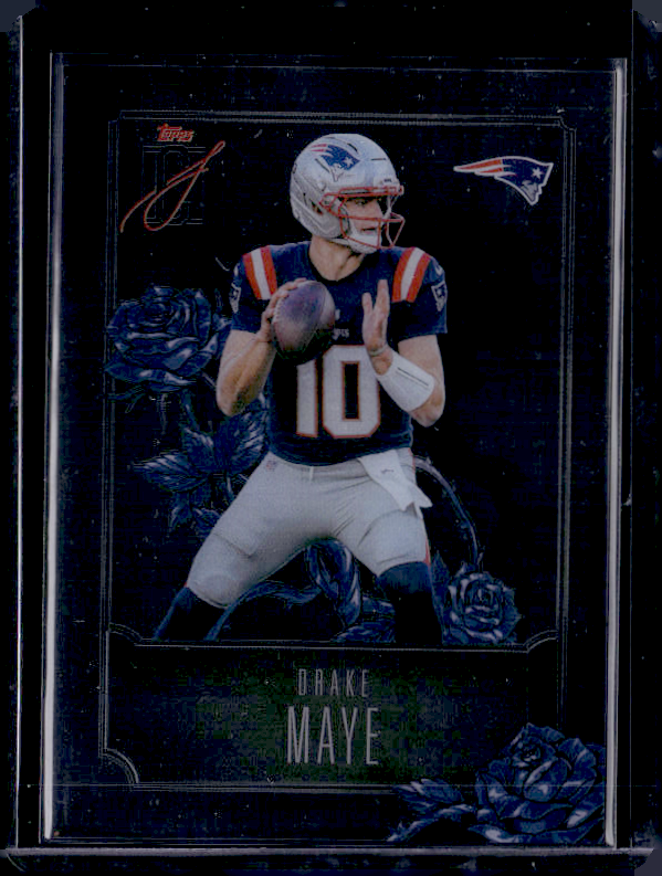 2025 Topps Signature Class Drake Maye Roses Insert