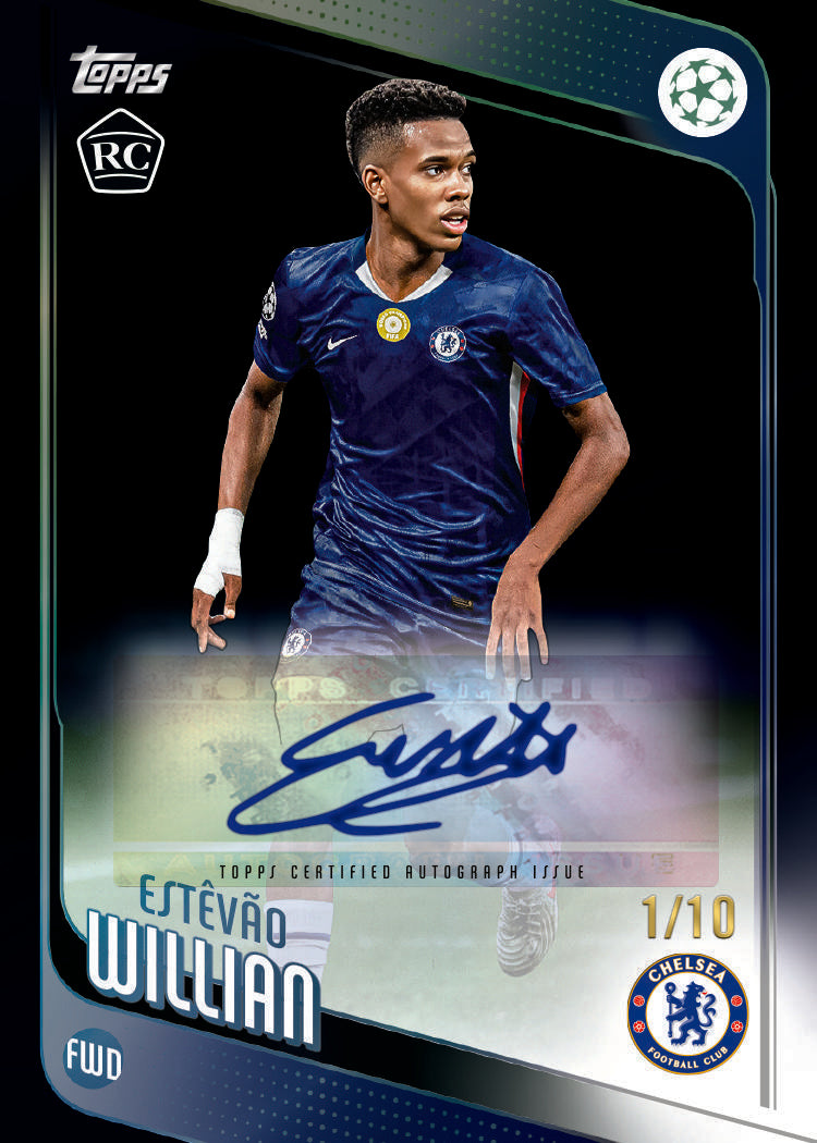 2025/26 Topps UEFA Club Competitions Soccer Hobby Box