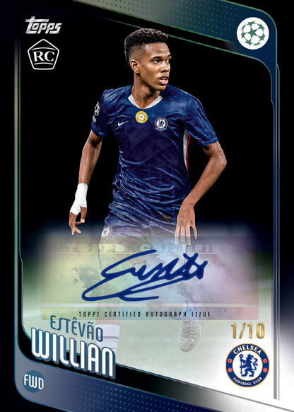 2025/26 Topps UEFA Club Competitions Soccer Hobby Box