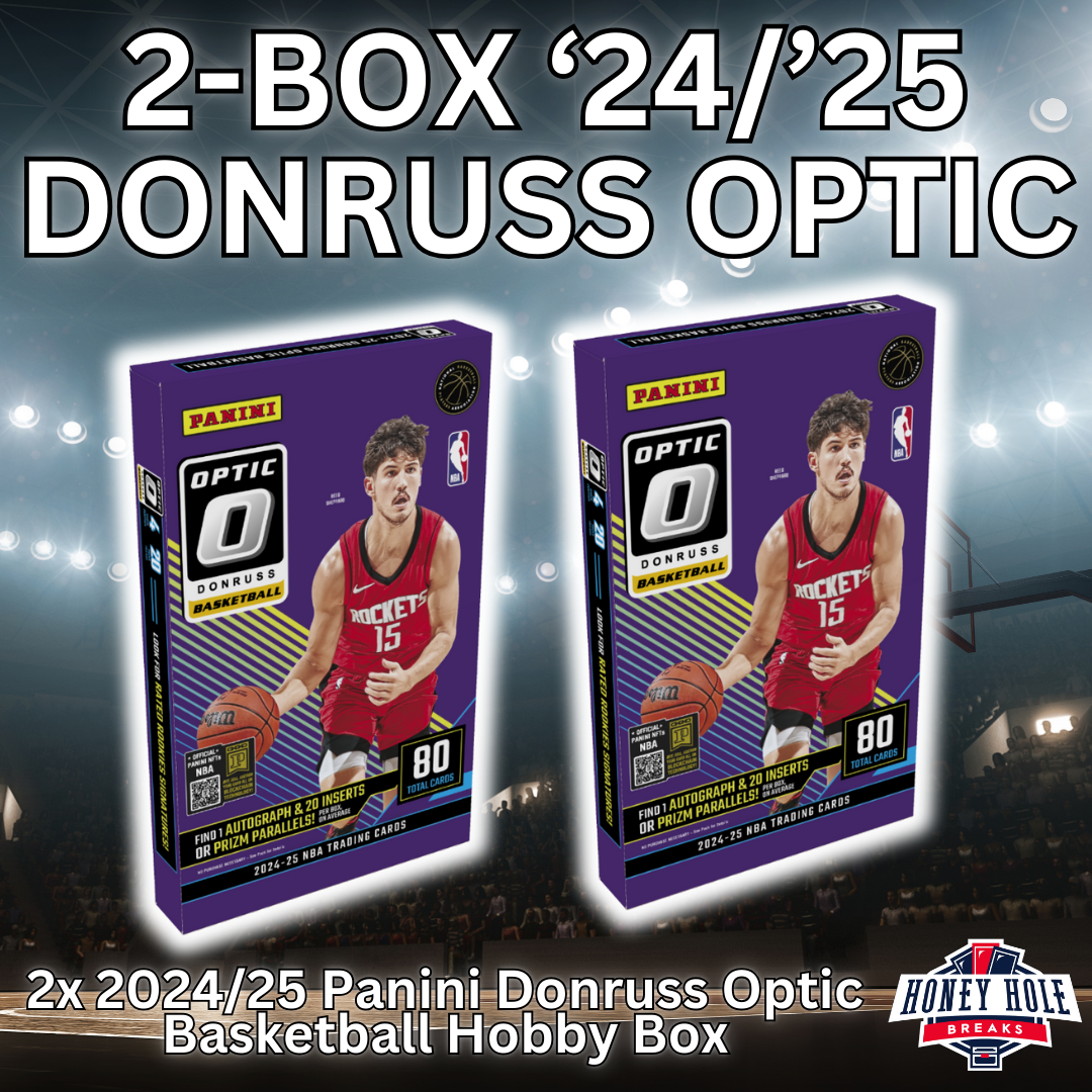 2x 2024/25 Panini Donruss Optic Basketball Hobby - 3 RANDOM TEAM Break #1111