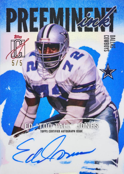 2025 Topps Signature Class Football Blaster Box