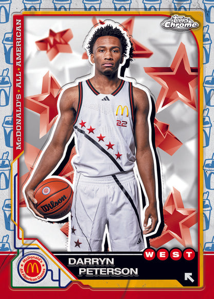 2025 Topps Chrome McDonald's All American Basketball Hobby Box