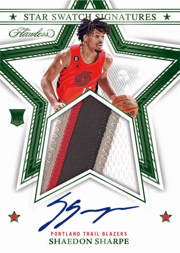 2022/23 Panini Flawless Basketball Hobby 2 Box Case