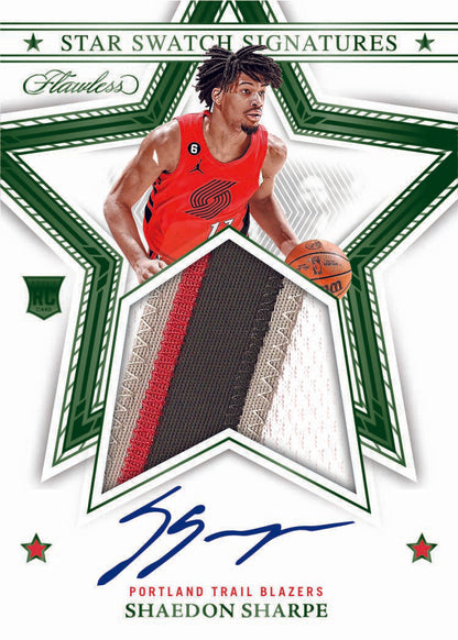 2022/23 Panini Flawless Basketball Hobby 2 Box Case