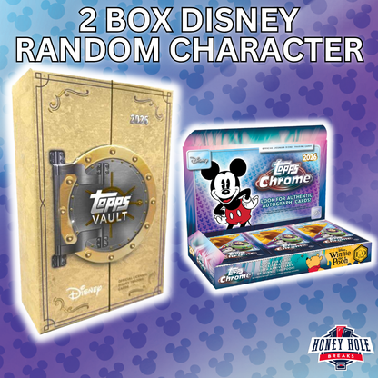 1x 2026 Topps Disney Vault Hobby, 1x 2026 Topps Disney Chrome Hobby -  RANDOM CHARACTER Break #2228