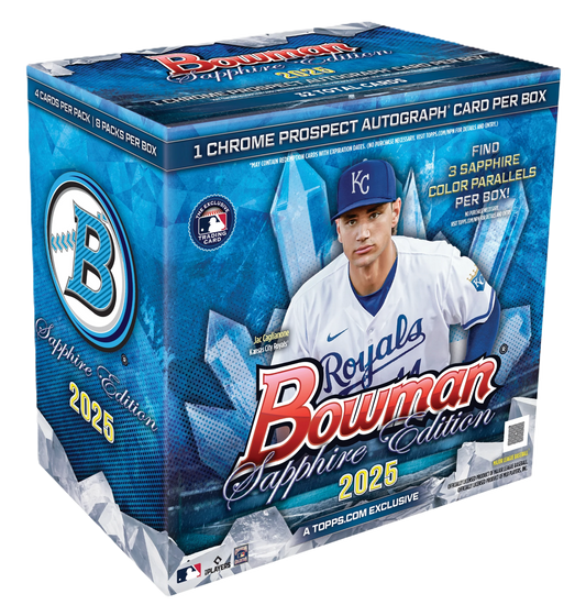 2025 Bowman Baseball Sapphire Edition Box