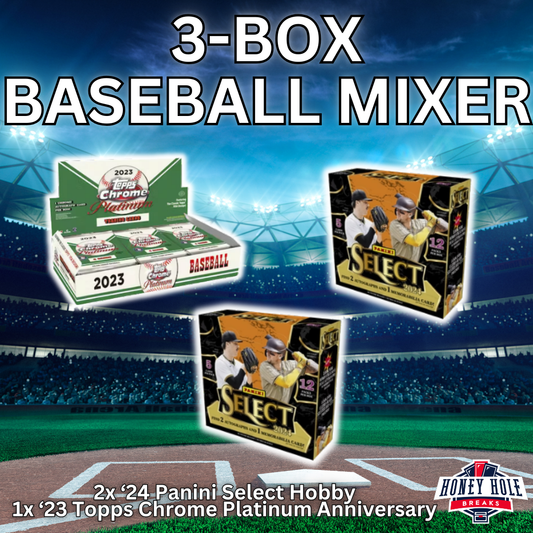 3-Box Multi-Year Baseball Mixer - 3 Random Team Break #894