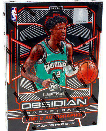 2019/20 Panini Obsidian Basketball Hobby Box