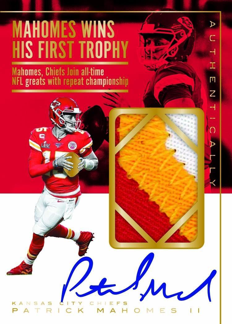 2025 Panini Authentically Mahomes Hobby Case