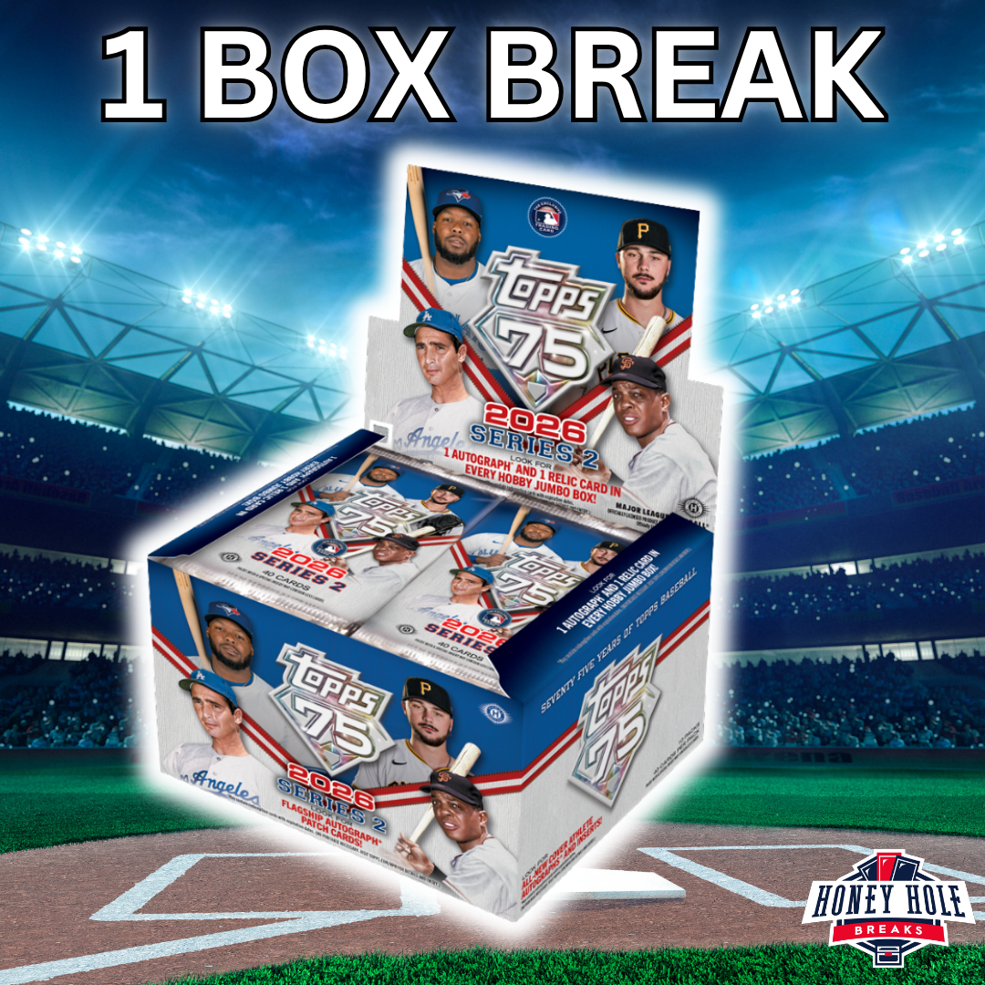 1 Box 2026 Topps Series 2 Baseball Jumbo - RANDOM TEAM Break #1791