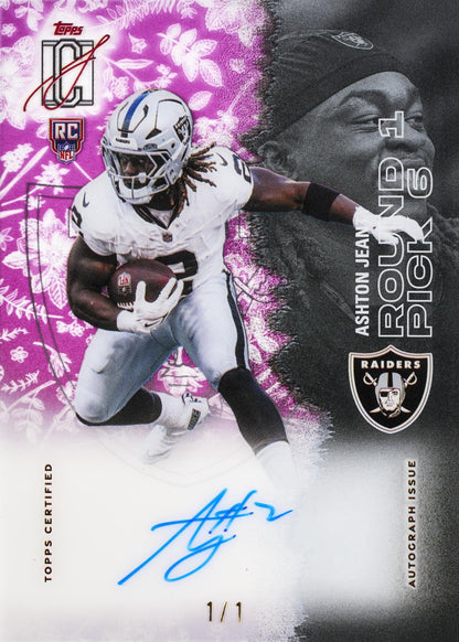 2025 Topps Signature Class Football Jumbo Box