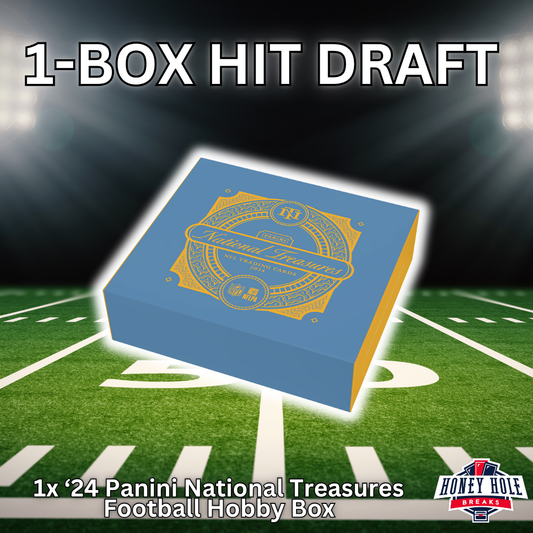 1x '24 Panini National Treasures Football - HIT DRAFT Break #1087