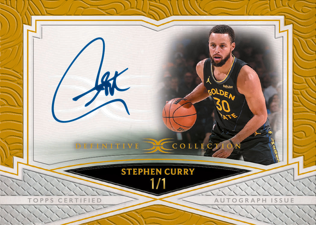 2025/26 Topps Definitive Basketball Hobby 2 Box Case