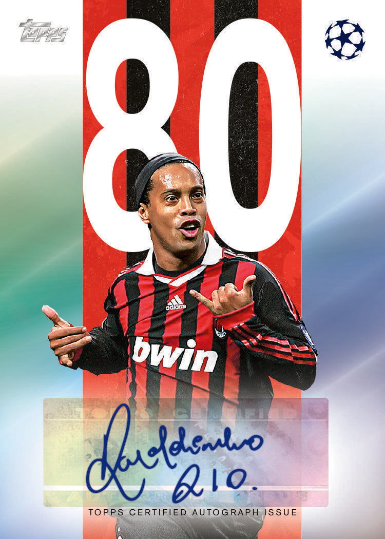 2025/26 Topps UEFA Club Competitions Soccer Hobby Box
