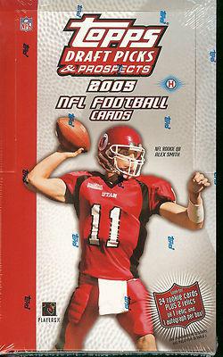2005 Topps Draft Picks Football Hobby Box
