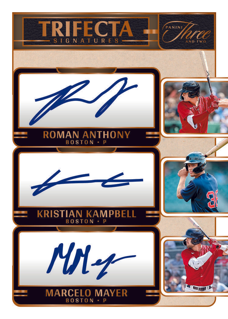 2025 Panini Three & Two Baseball Hobby Box