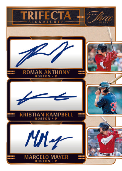 2025 Panini Three & Two Baseball Hobby Box