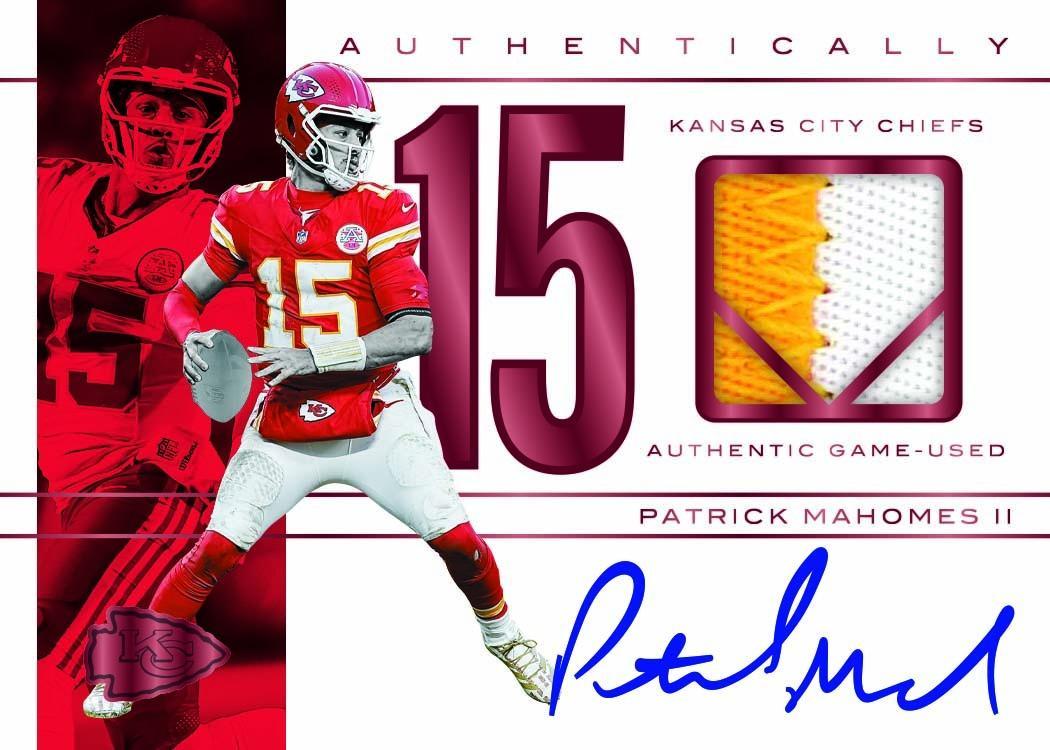 2025 Panini Authentically Mahomes Hobby Case