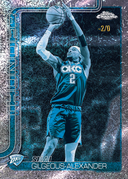 2025/26 Topps Chrome Update Series Basketball Delight Box