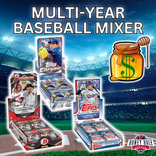 1x '25 Topps Chrome Hobby, 1x '25 Topps Series 2 Hobby, 1x '24 Bowman Hobby - 3 RANDOM TEAM Break #1083
