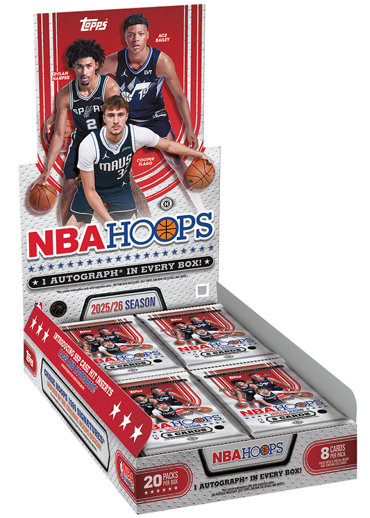 2025/26 Topps NBA Hoops Basketball Hobby Box