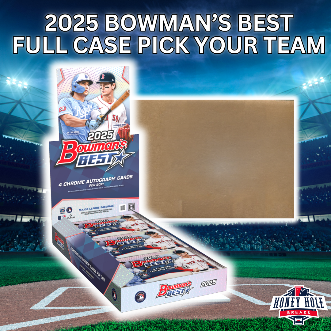 FULL CASE 2025 Bowman's Best Baseball Hobby (8 Boxes) - PICK YOUR TEAM Break #1547