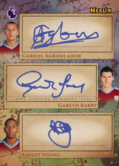 2026 Topps Merlin Premier League Soccer Blaster Box