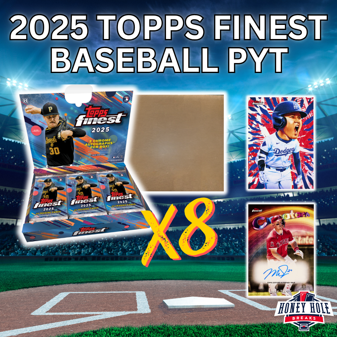 FULL CASE '25 Topps Finest Hobby (8 Boxes) - PICK YOUR TEAM Break #1105