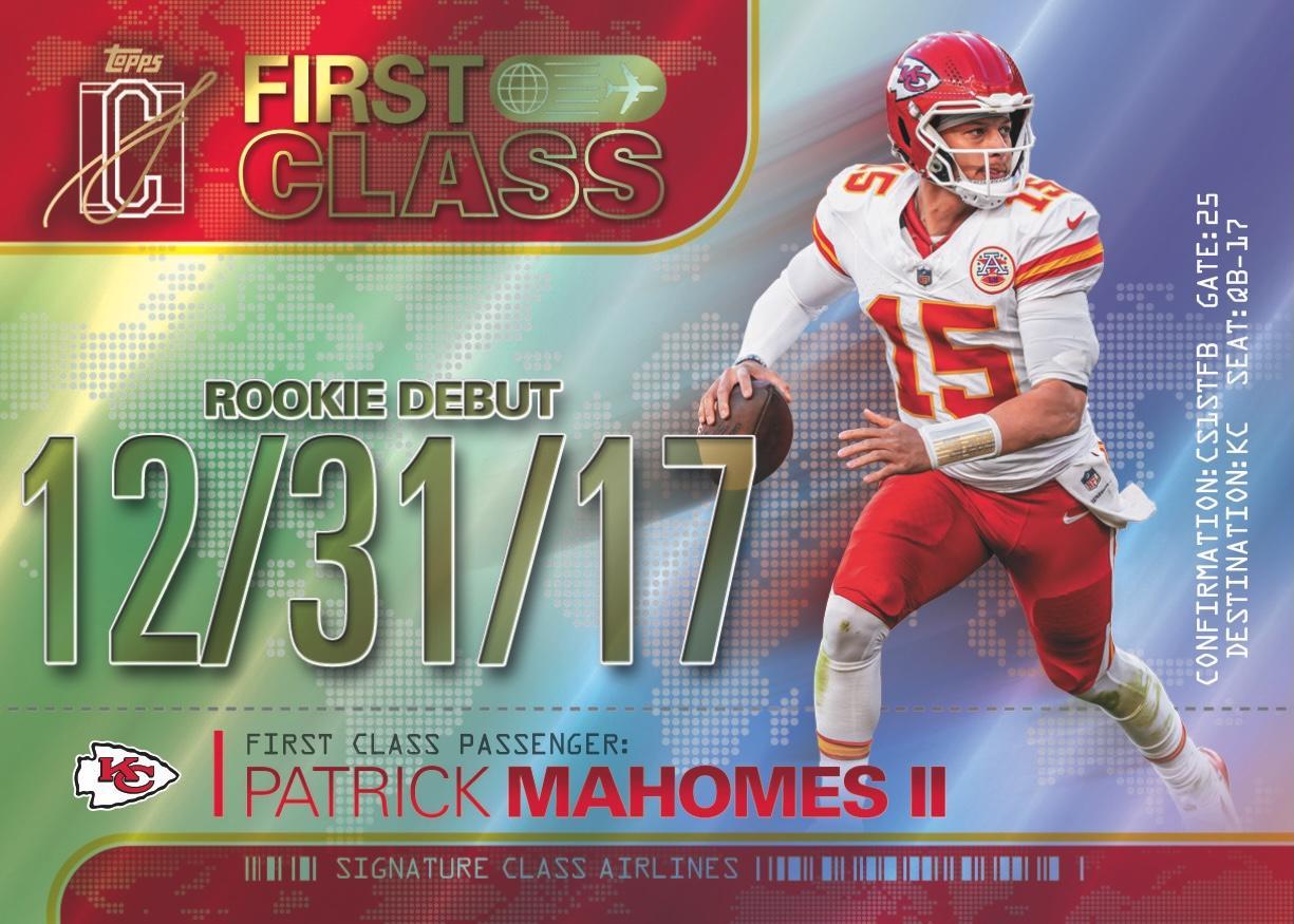 2025 Topps Signature Class Football Blaster Box