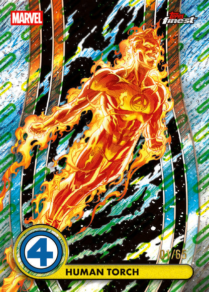 2026 Topps Marvel Finest The Fantastic Four 65th Anniversary Hobby Box