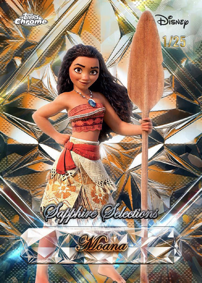 2025 Topps Chrome Disney Sapphire Edition Box