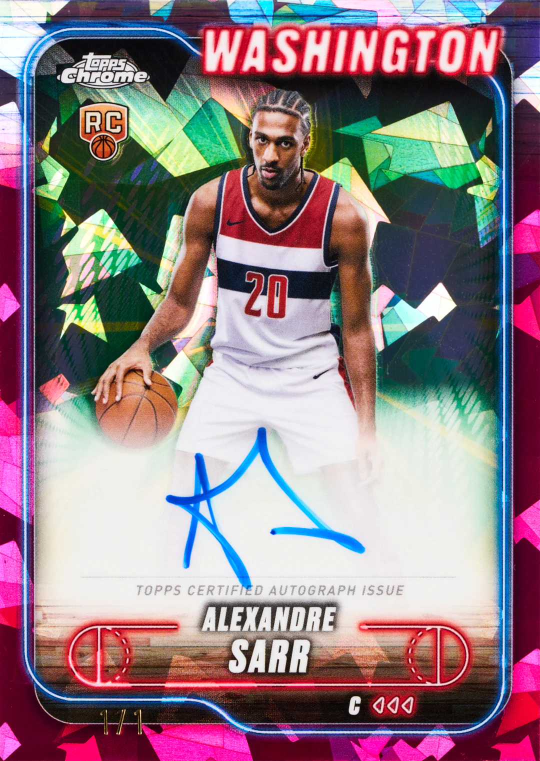 2024/25 Topps Chrome Basketball Sapphire Edition Box