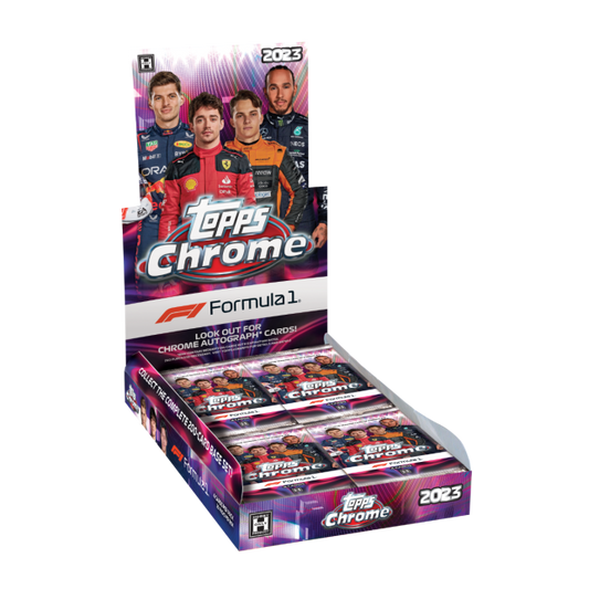 2023 Topps F1 Chrome Formula 1 Racing Hobby Box