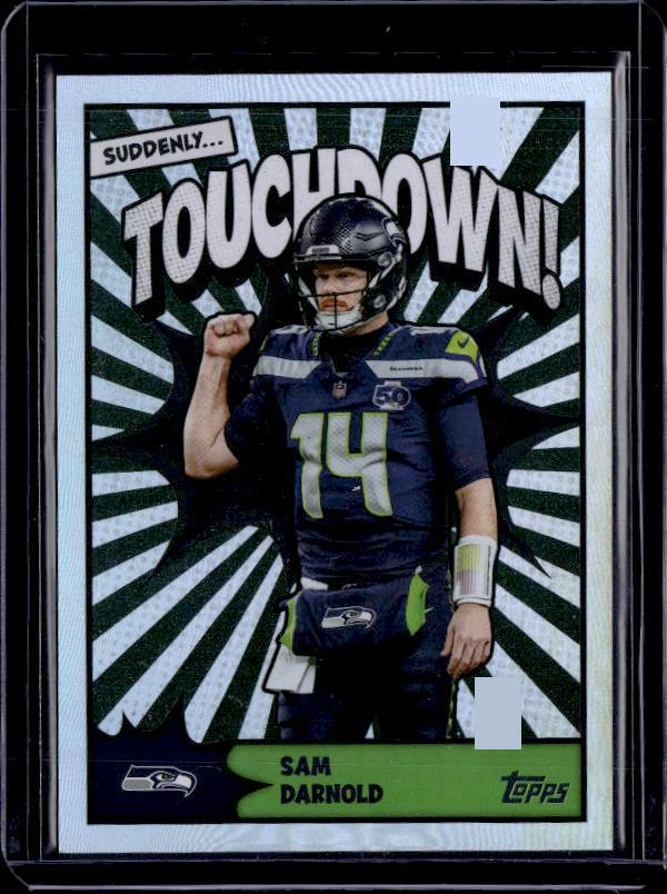 2026 Topps Flagship #TD-17 Sam Darnold Touchdown
