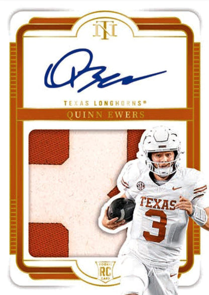2025 Panini National Treasures Collegiate Football Hobby Box