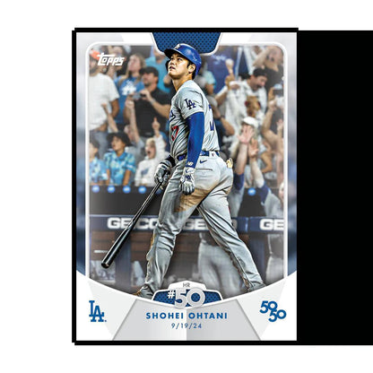 2024 Topps Shohei Ohtani 50/50 Pack - 10 Pack Box