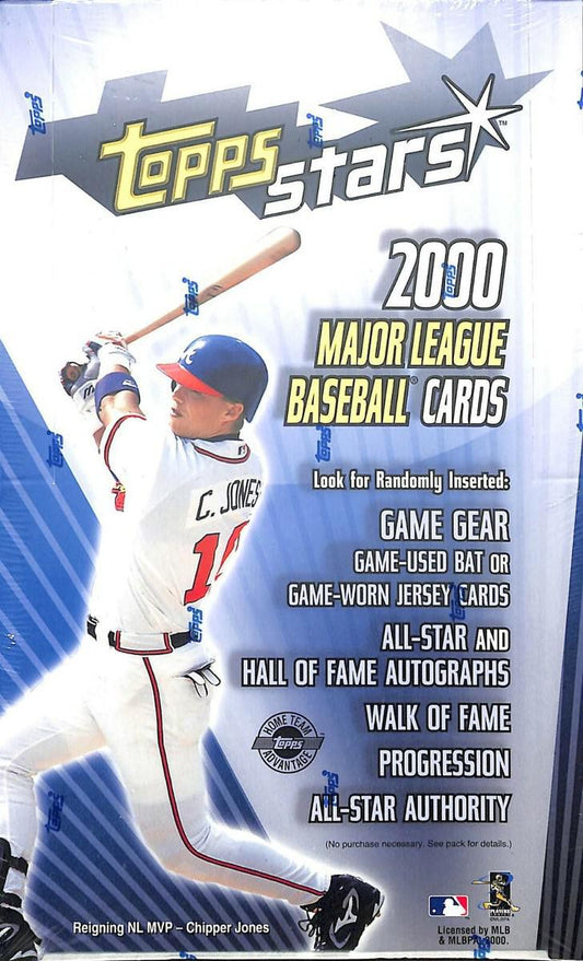 2000 Topps Stars Baseball Hobby Box