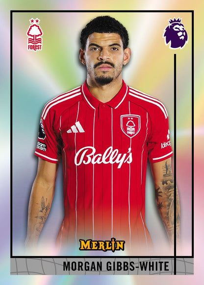 2026 Topps Merlin Premier League Soccer Blaster Box