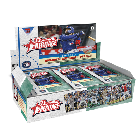 2022 Bowman Heritage Hobby Box