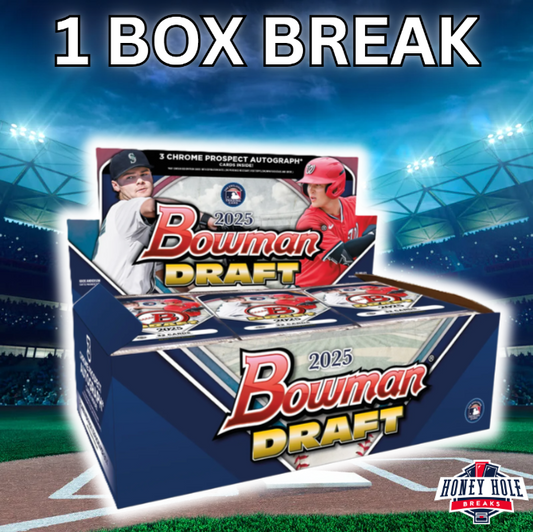 1 Box 2025 Bowman Draft Baseball Hobby -  Divisional Draft Break #1387